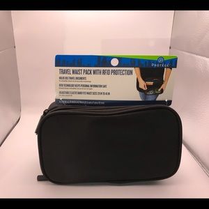 Travel Waist Pack with RFID Protection